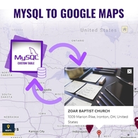 Mysql To Google Maps