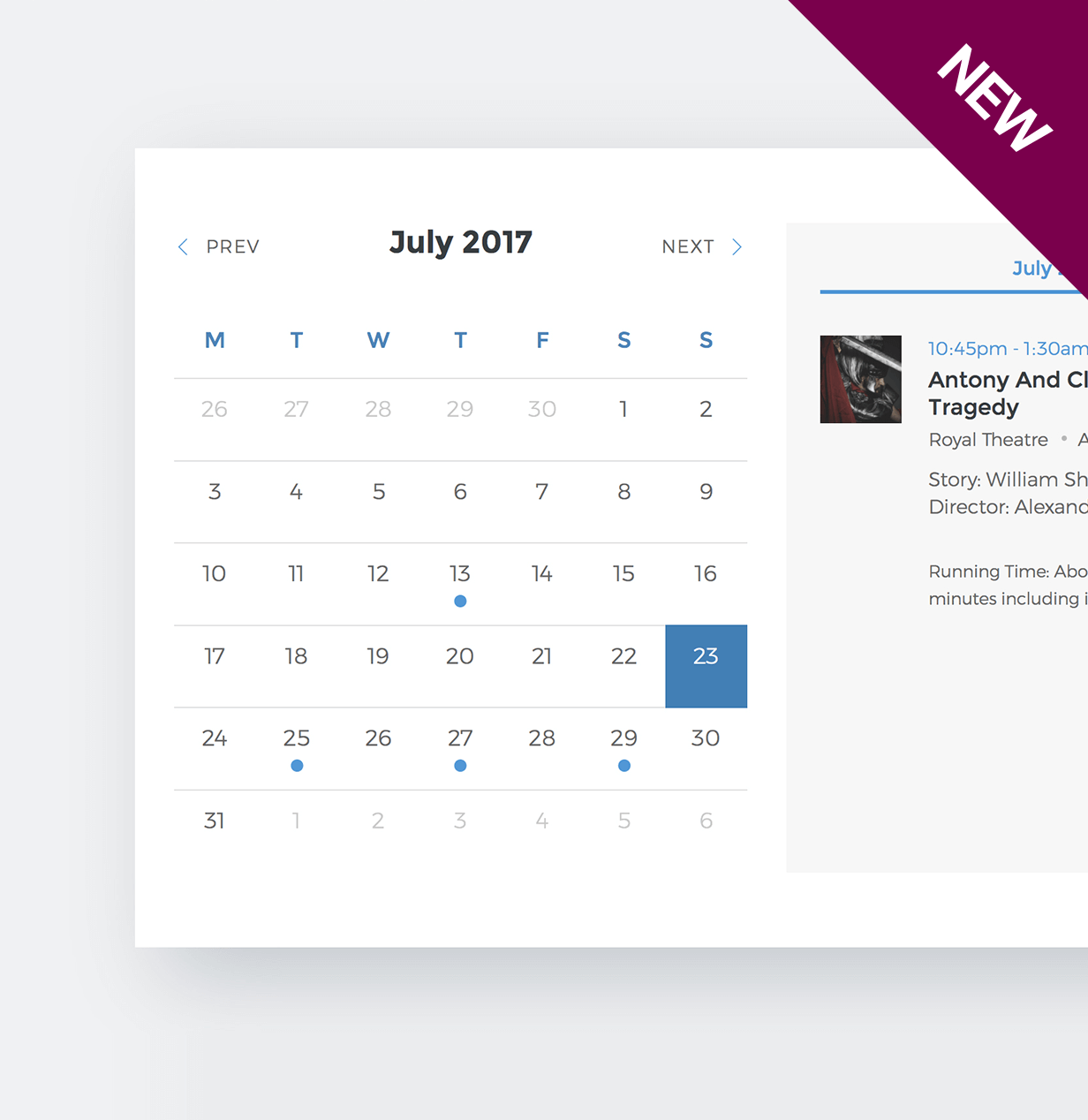 Events Schedule - WordPress Events Calendar Plugin - 4