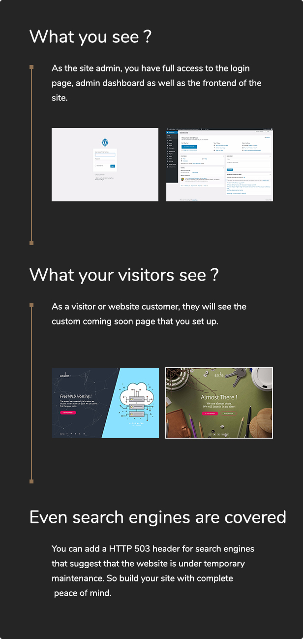 Asche - Complete Coming Soon and Maintenance Mode Plugin - 2