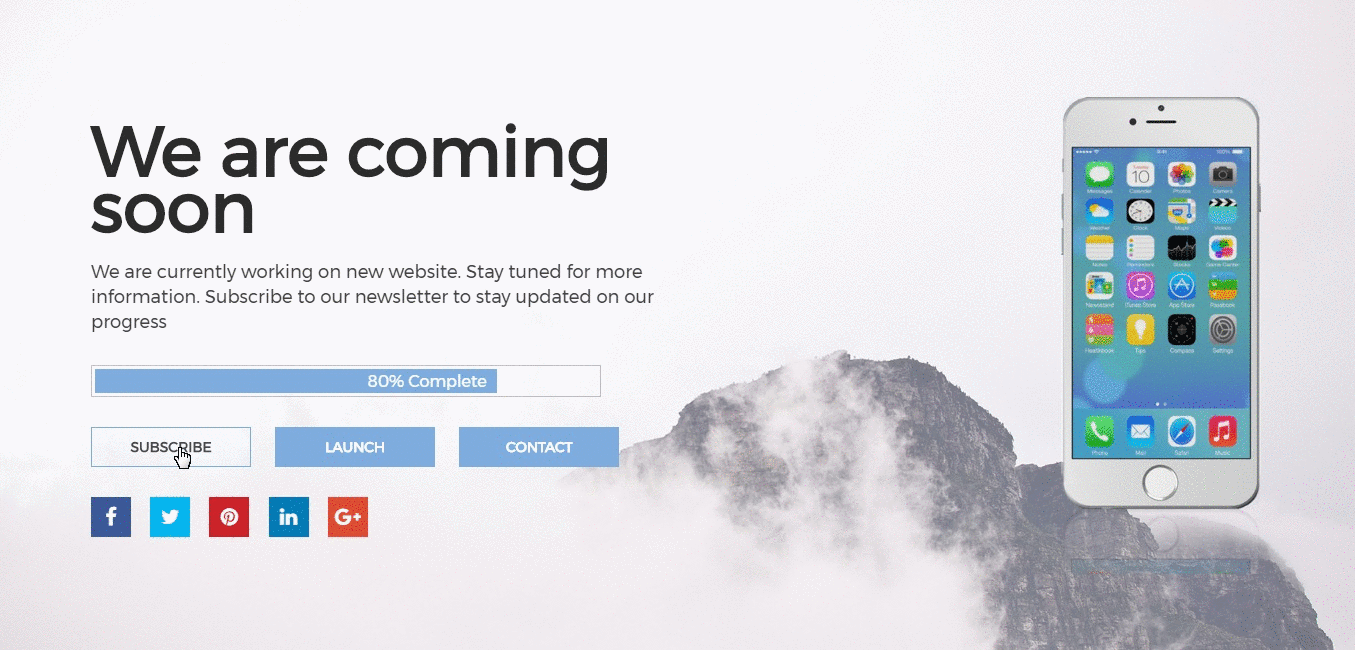 Everest Coming Soon - Ultimate Coming Soon, Maintenance Mode Plugin for WordPress - 6