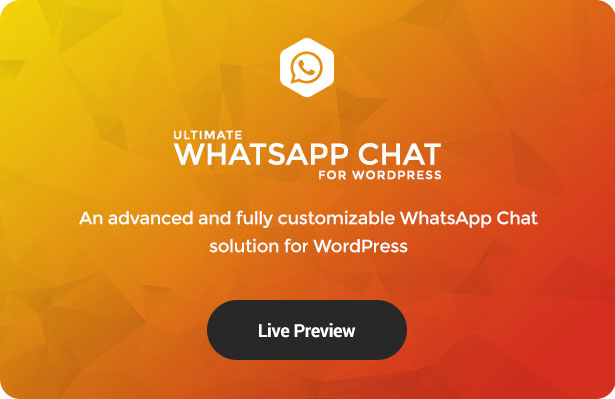 Ultimate WhatsApp Chat Support for WordPress - 3