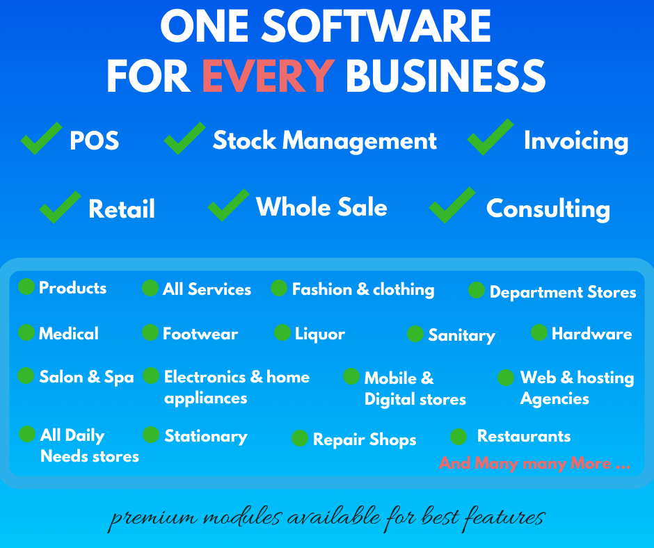 POS application for every business