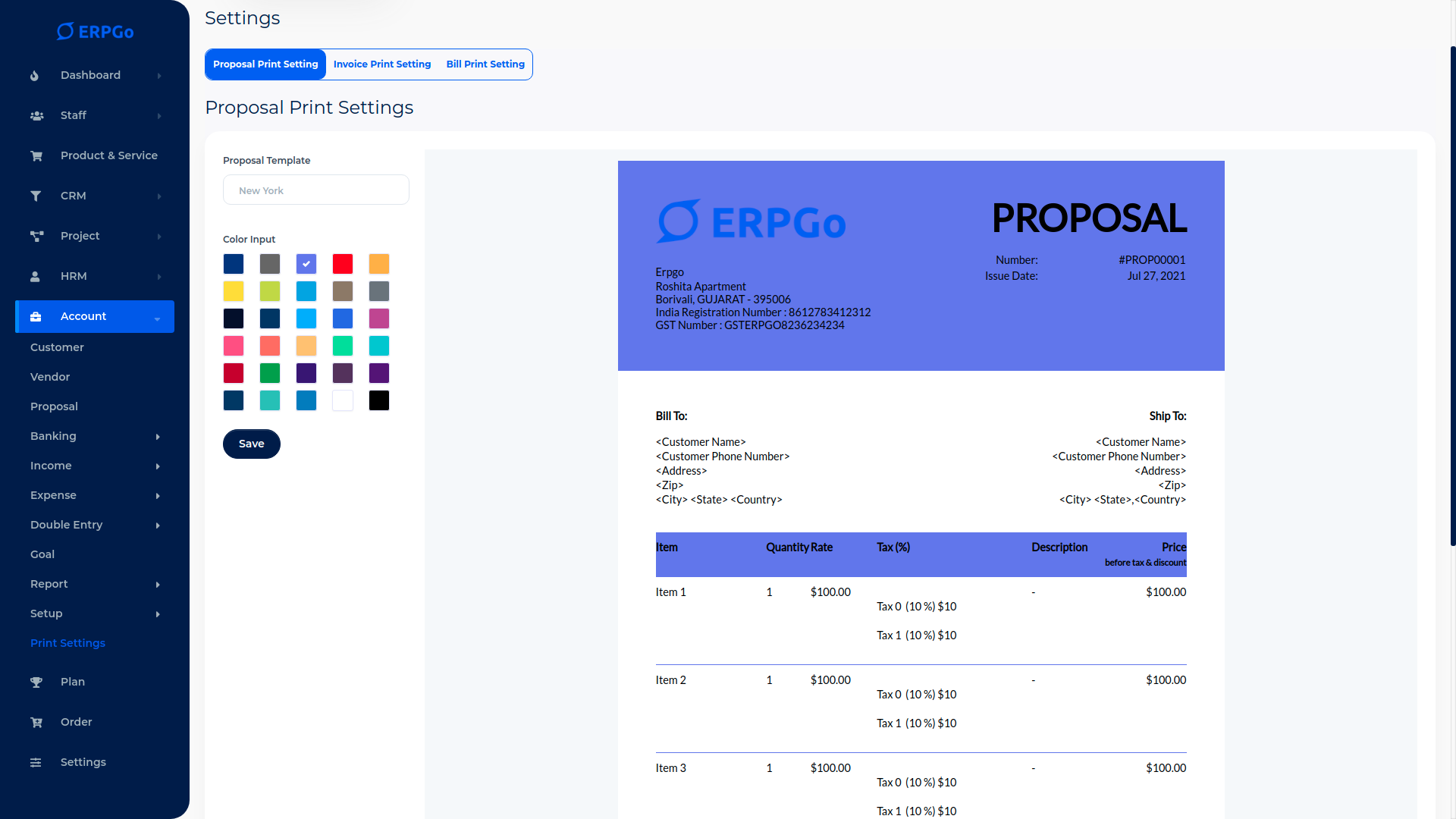 ERPGo SaaS - All In One Business ERP With Project, Account, HRM & CRM - 22