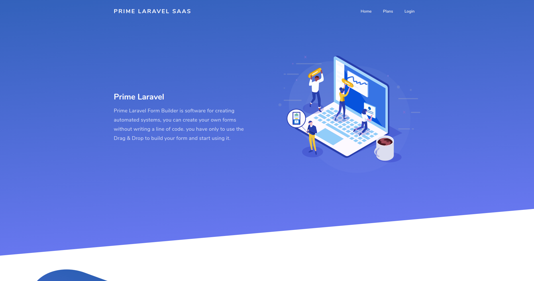Prime Laravel Saas - Form builder, Users, Role, Permissions & Settings - 1