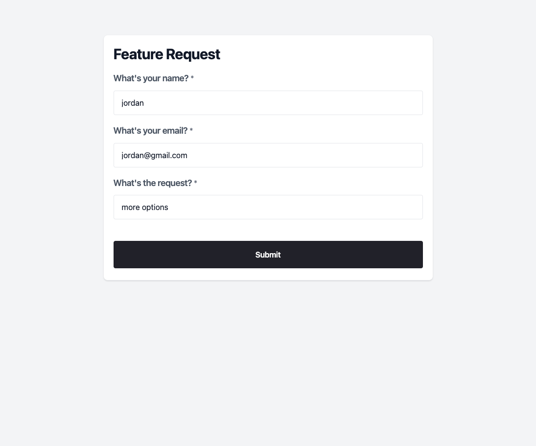 Formed - Self-hosted Online Form Builder - 5