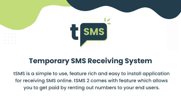 tSMS - Temporary SMS Receiving System - 5