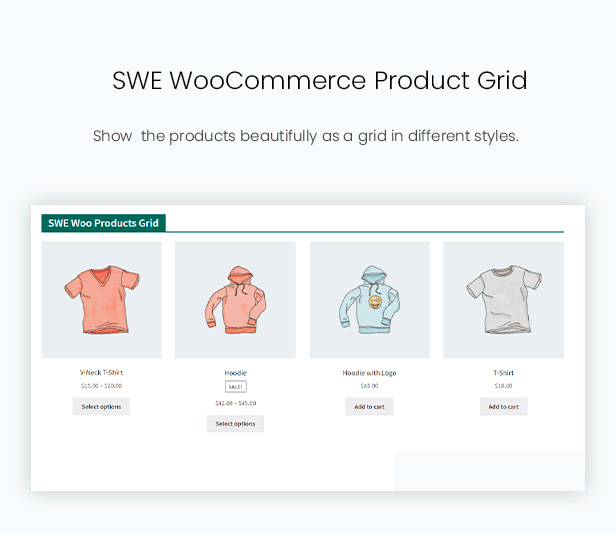 Product Grid Widget in Woo Elements - Elementor Addons for WooCommerce WordPress Plugin
