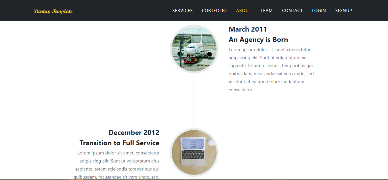 AgencyST - Angular 10 / .Net Core / Startup Template - Admin Panel & Stylish Home Page - 5