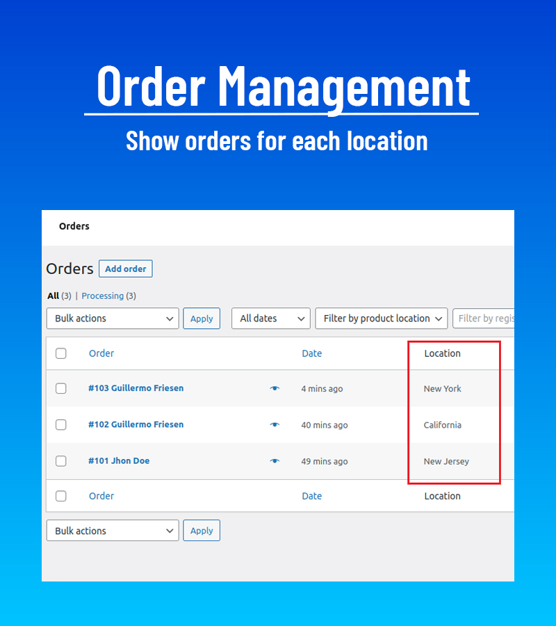 WooCommerce Multi Locations Management Solution - 9