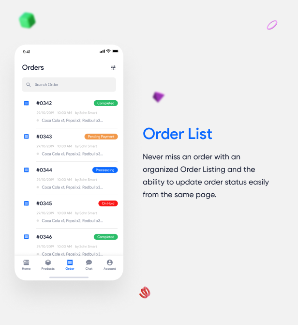 Order List