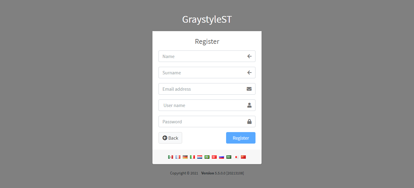 GraystyleST - Angular 10 & Above / .Net Core / Startup Template, Admin Panel & Stylish Home - 9