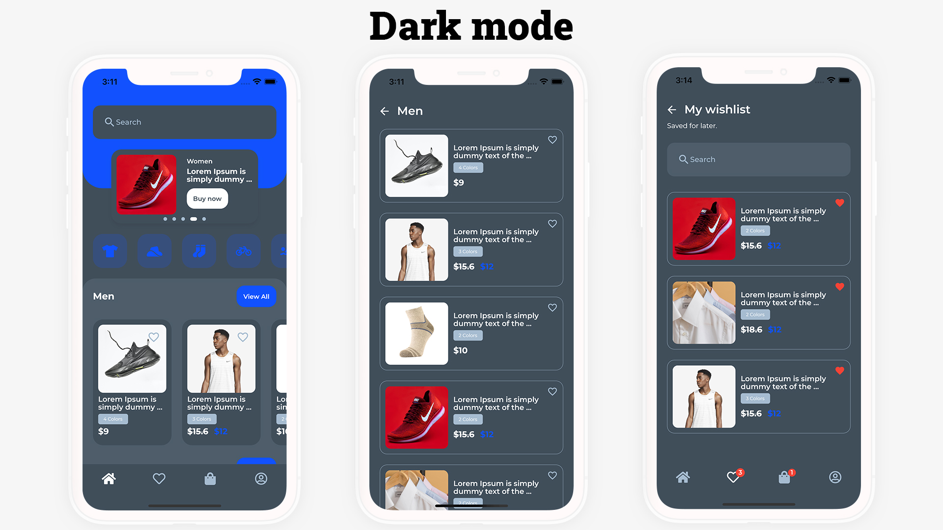 Flutter UI Kit - eCommmerce App for Fashion, Clothes and Sports Brands - 14