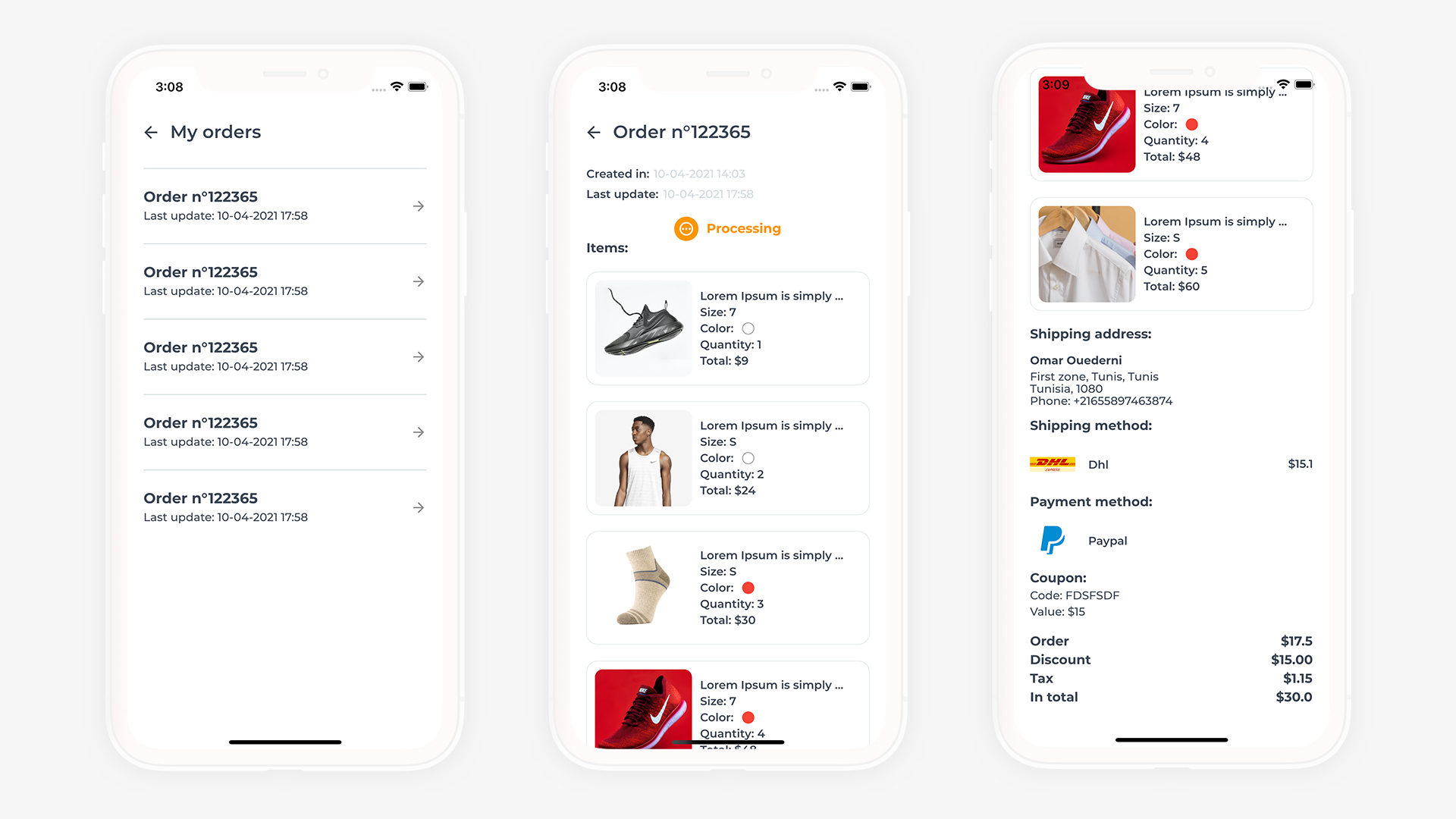 Flutter UI Kit - eCommmerce App for Fashion, Clothes and Sports Brands - 13