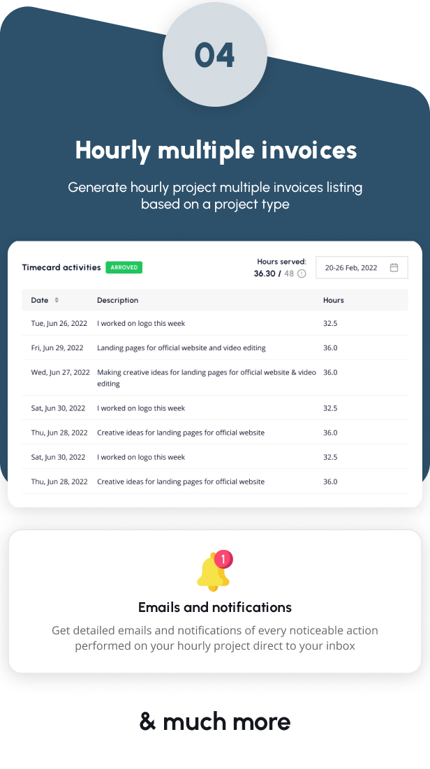 Taskbot addon - An Hourly Project Posting Extension - 4