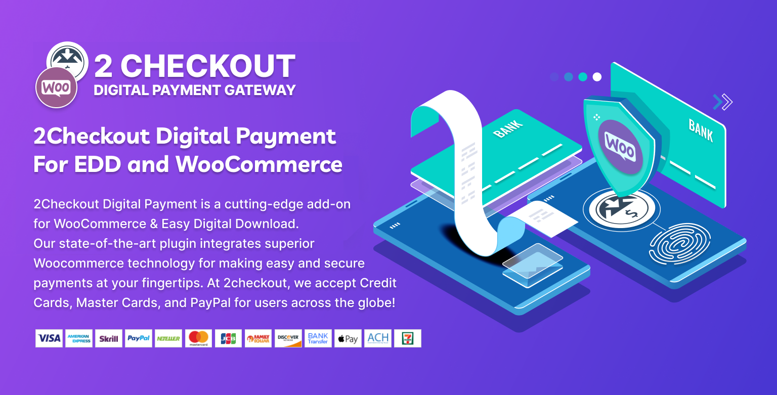 2Checkout Digital Payment for Woocommerce & EDD