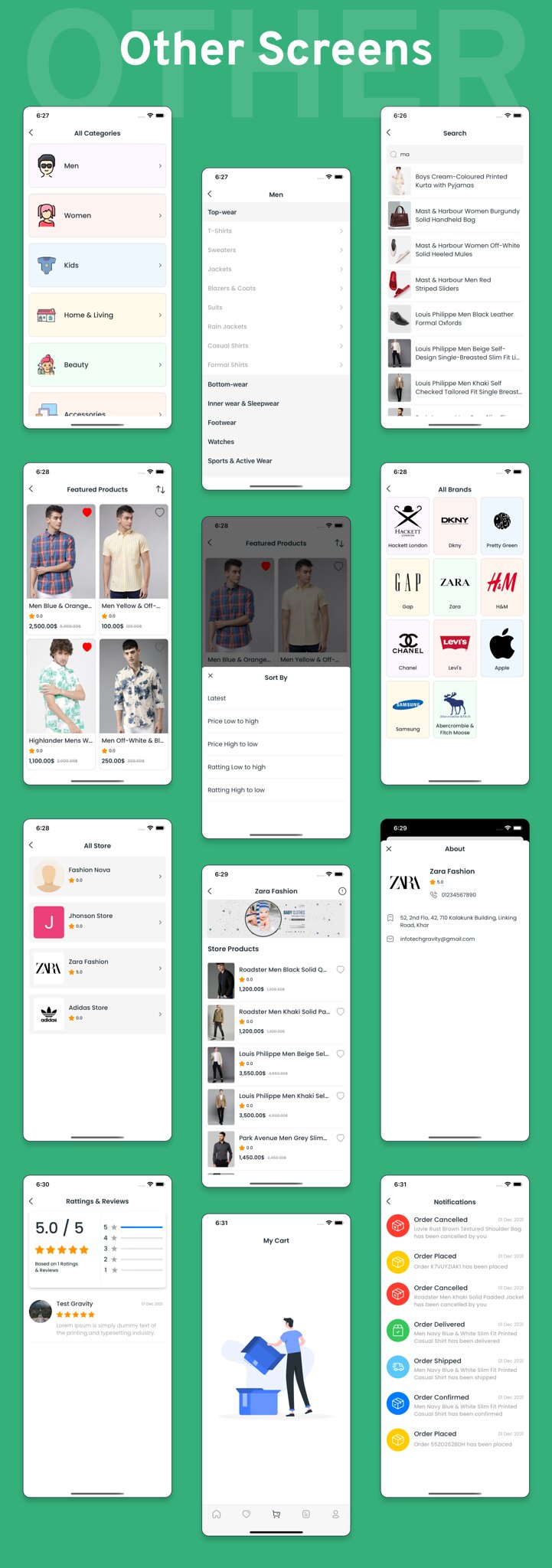 eCommerce - Multi vendor ecommerce iOS App with Admin panel - 14