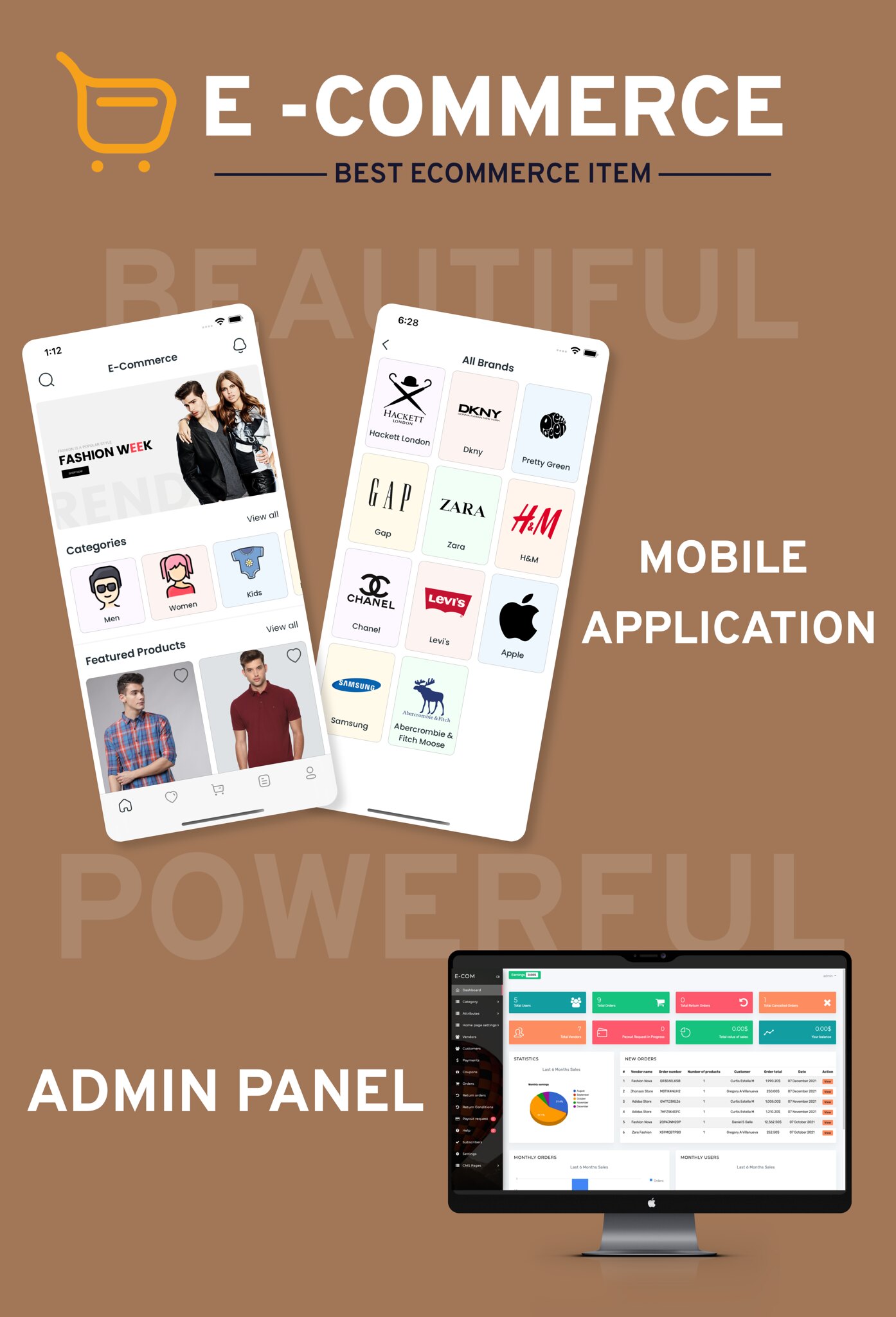 eCommerce - Multi vendor ecommerce iOS App with Admin panel - 5