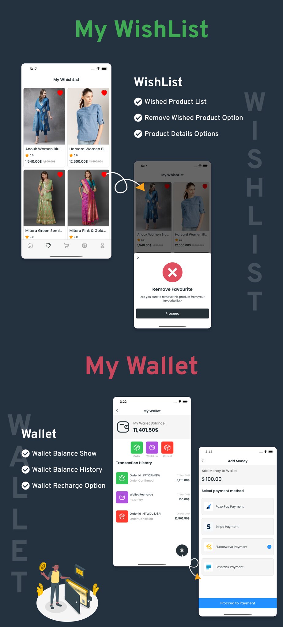 eCommerce - Multi vendor ecommerce iOS App with Admin panel - 12