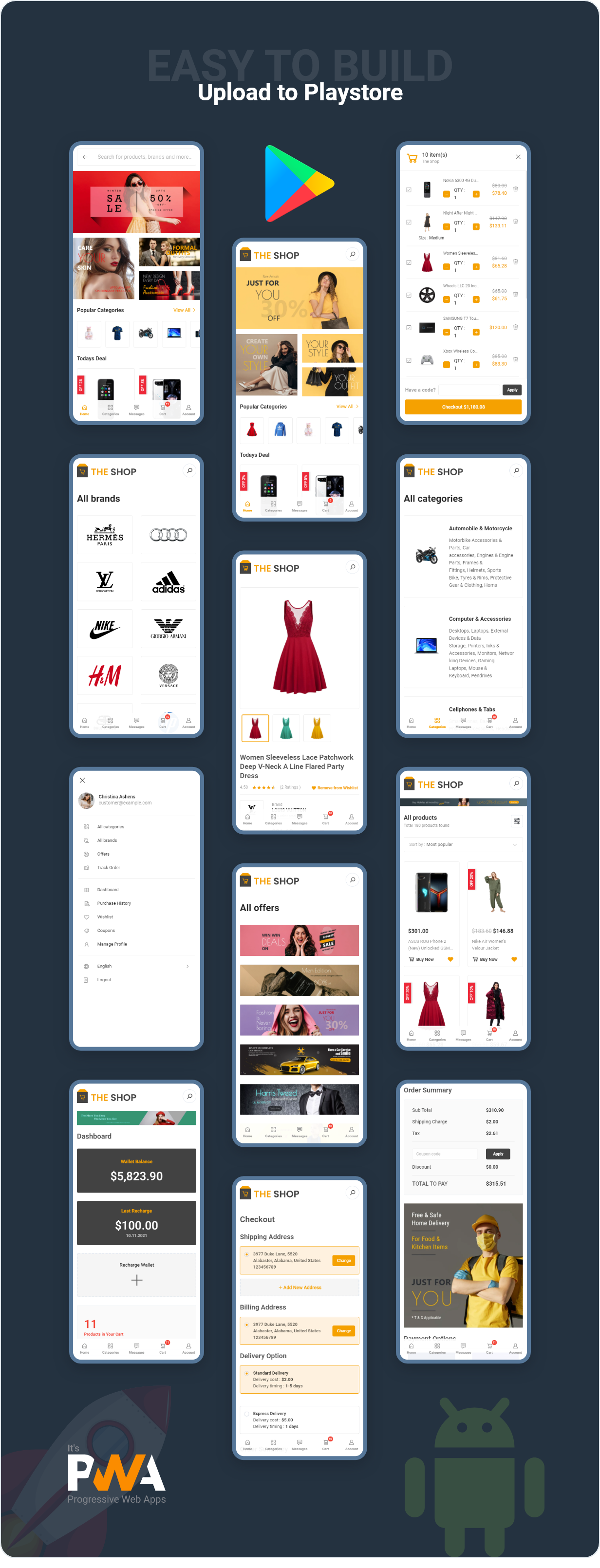 The Shop - PWA eCommerce cms - 10