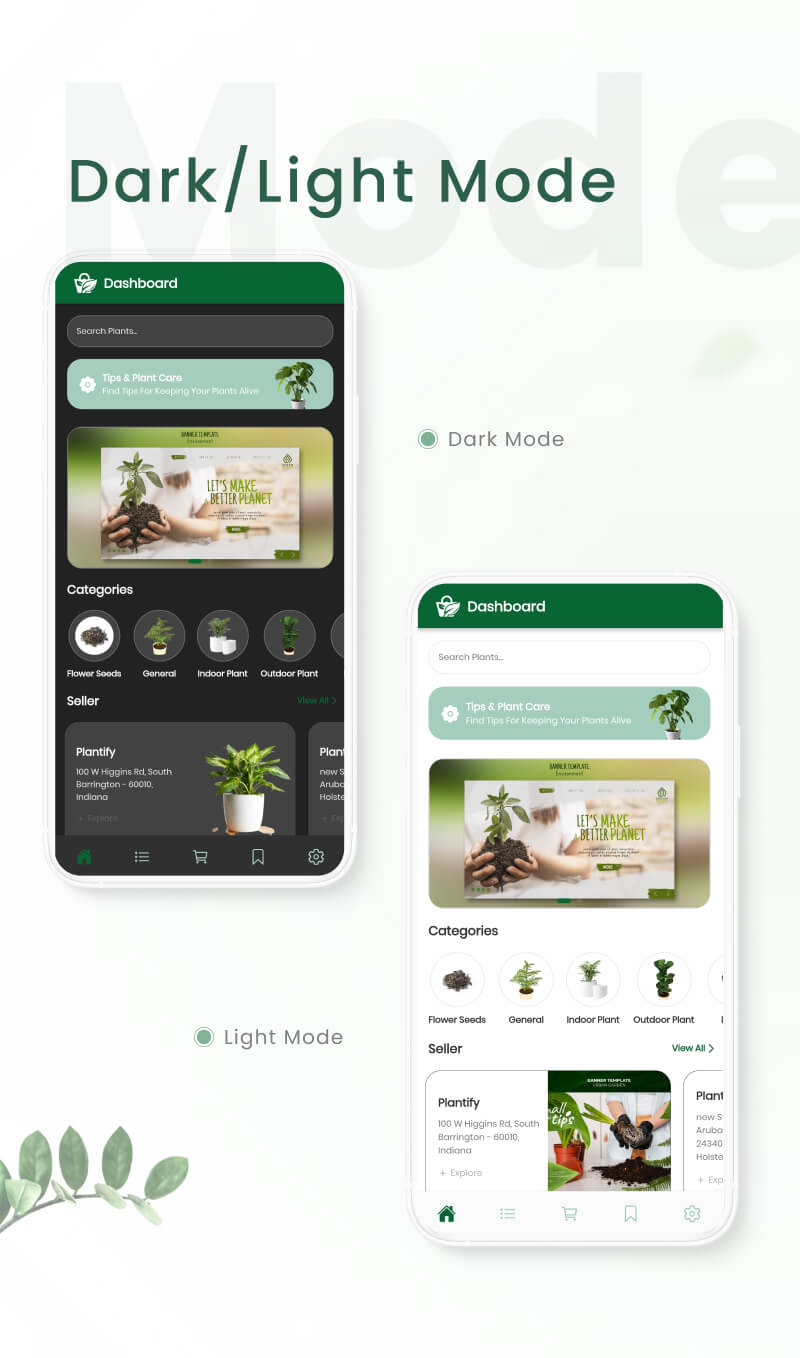Mighty Plant Shop - Flutter Full App for Nurseries with WooCommerce backend - 9