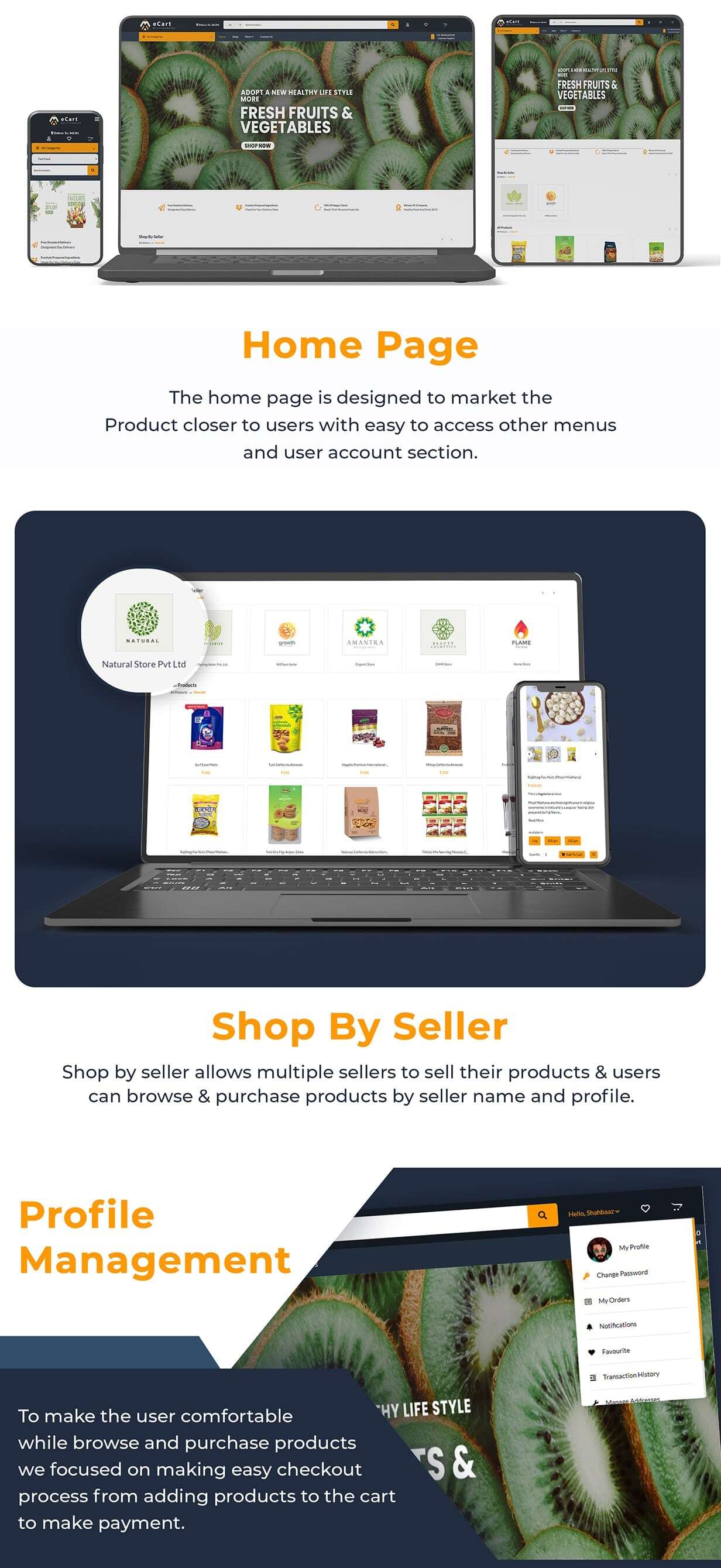 eCart Web - Multi Vendor eCommerce Marketplace - 11