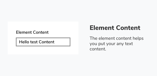 Element Anywhere - Element Content