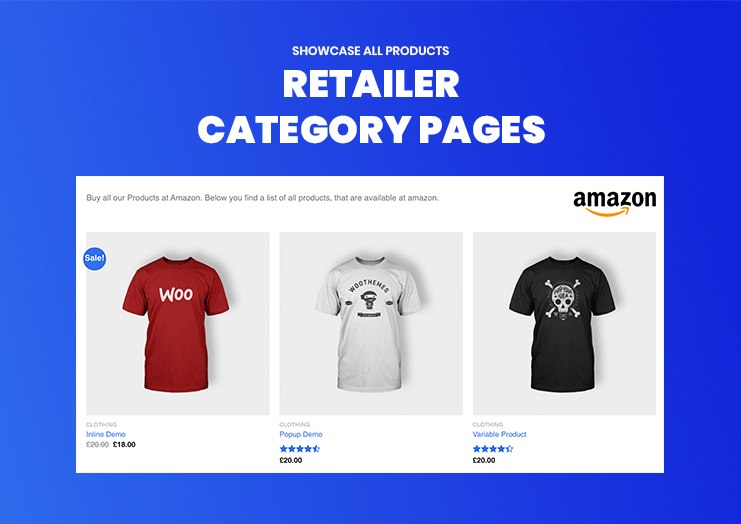 Retailer Category Pages