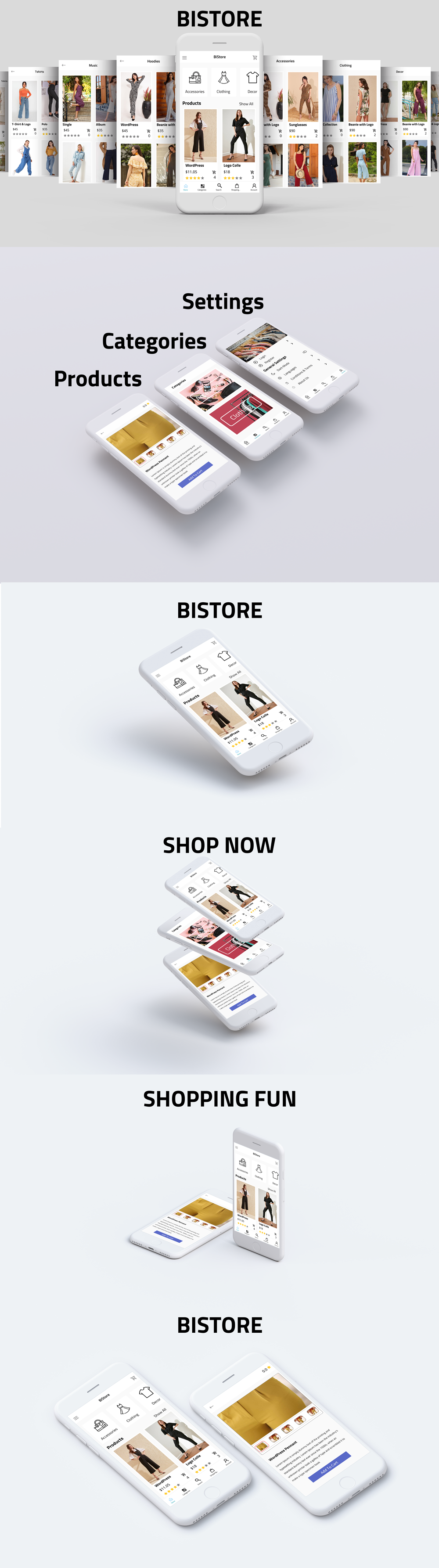 Bistore WooCommerce - Flutter E-commerce Full App - 3