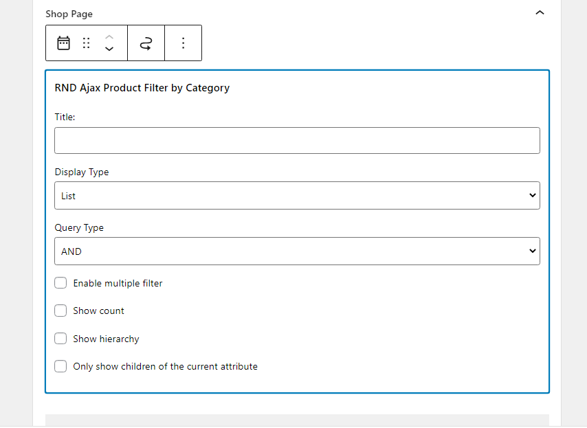 Woocommerce Product Filter with Ajax - 4