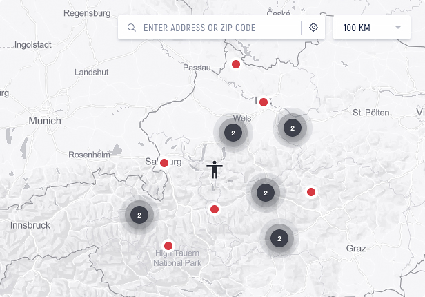 Map Store Locator