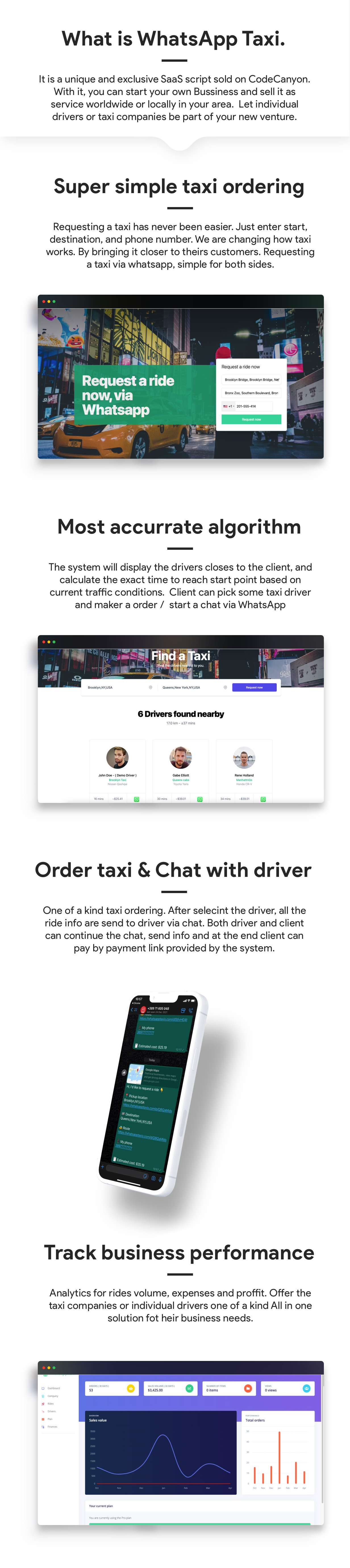 WhatsApp Taxi - SaaS  taxi ordering via WhatsApp - 5
