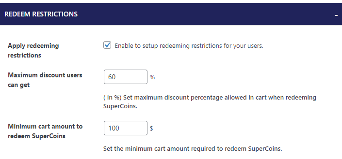 WooCommerce SuperCoins - Points and Rewards - 15