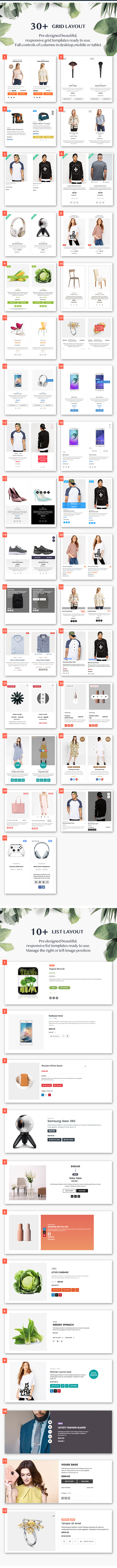 WOO Product Grid/List Design- Responsive Products Showcase Extension for WooCommerce - 2