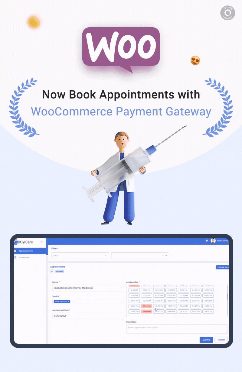 Kivicare - Google Meet Telemed And WooCommerce Payment Gateway (Add-on) - 8