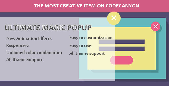 Visual Composer - Ultimate Magic Popup - CodeCanyon Item for Sale