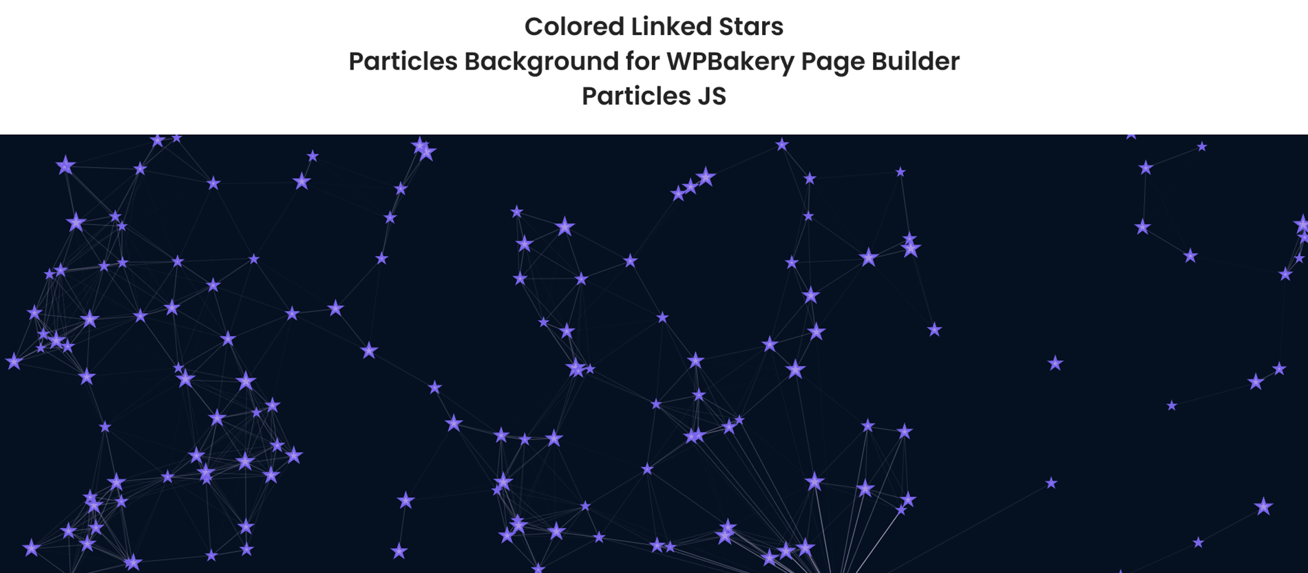 Colored-Linked-Stars