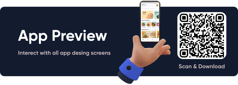 GoFoods - Multiple Restaurants Food Delivery App | Multi Delivery | Food Ordering | Flutter UI App - 1