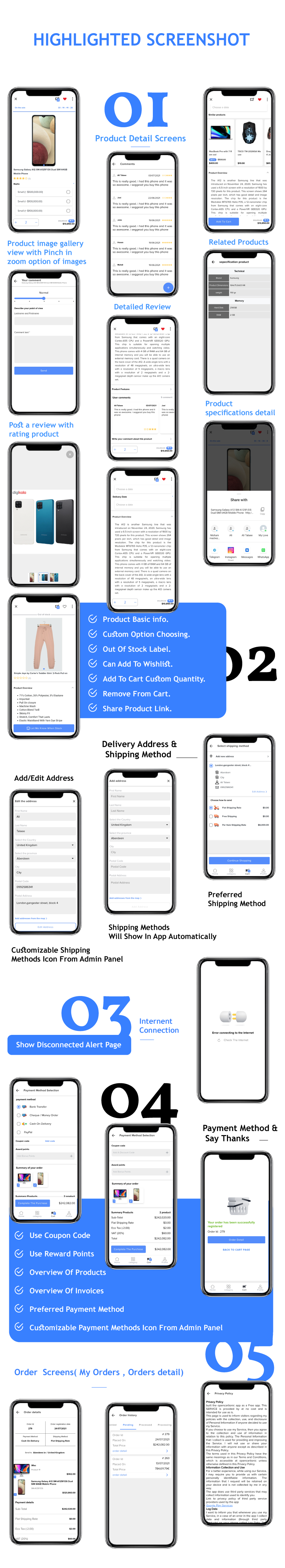 Ecommerce Ionic 5 App Template Android ios and pwa - 16