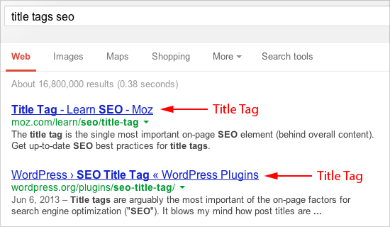 The Separator in The Title Tag in WordPress