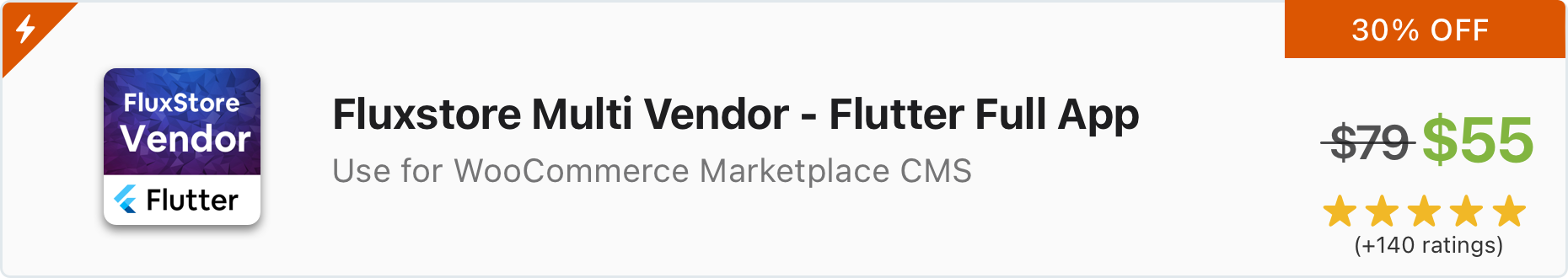 Flutter Component: FluxStore BigCommerce - Flutter E-commerce Full App