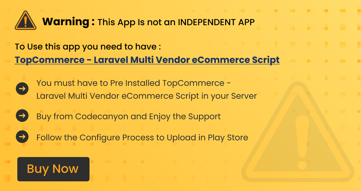 TopCommerce  -  Multivendor eCommerce Flutter App