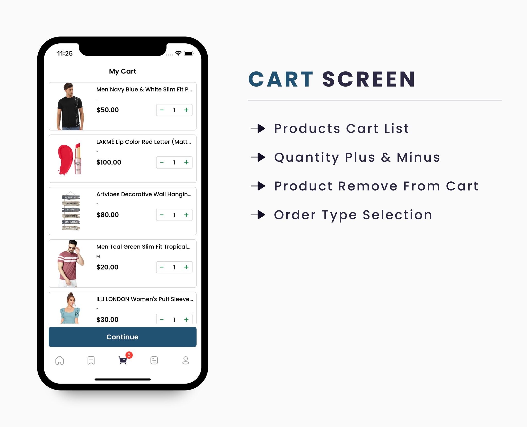 Single vendor eCommerce iOS User & Delivery Boy Apps With Backend Admin Panel - 9