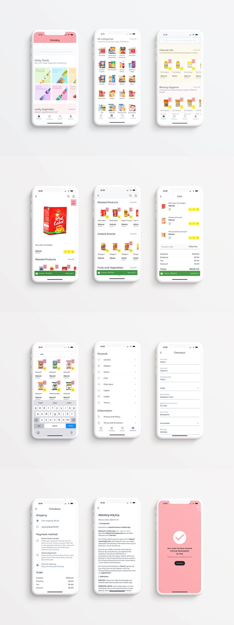 Grocery app For WooCommerce - 7