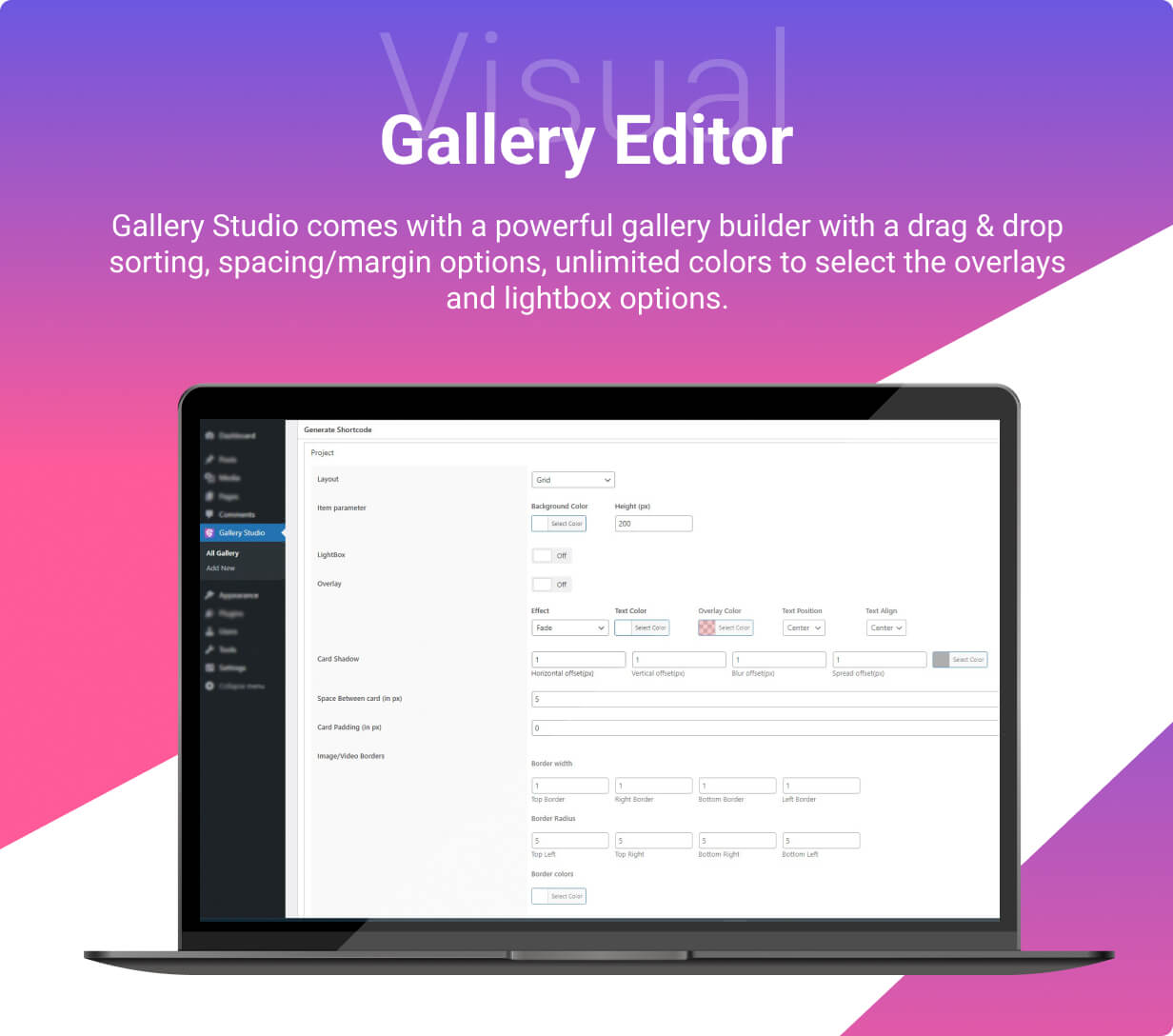 Gallery Studio - WordPress Gallery