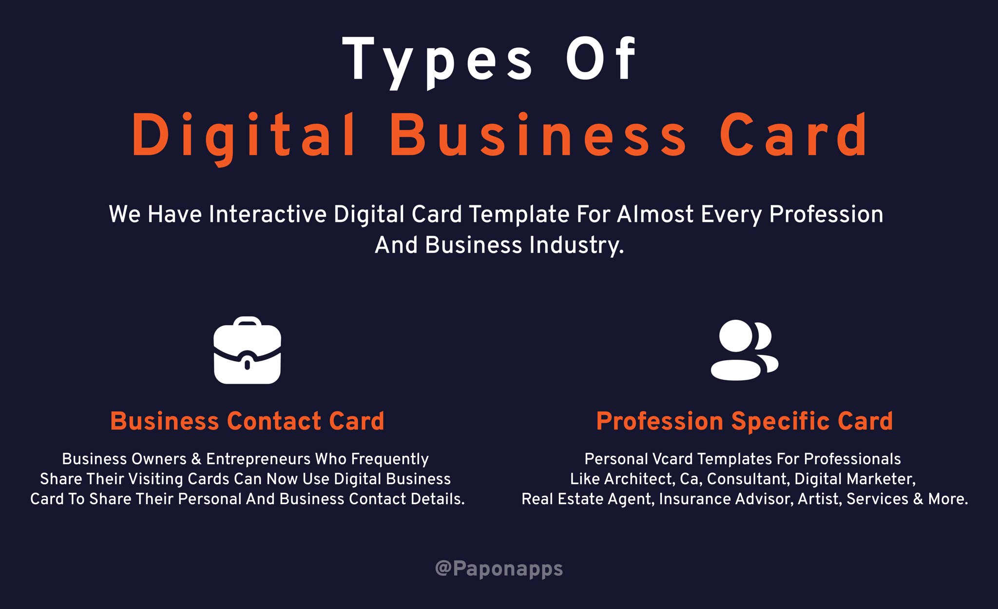 Papon - Digital Business Card Builder SaaS - 3