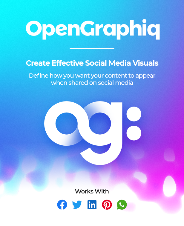 OpenGraphiq - WordPress Social Image generator - 1