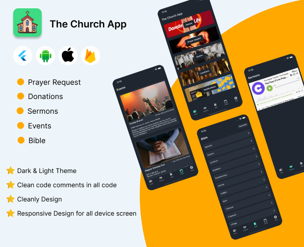 Flutter Church APP - The Church App - 5