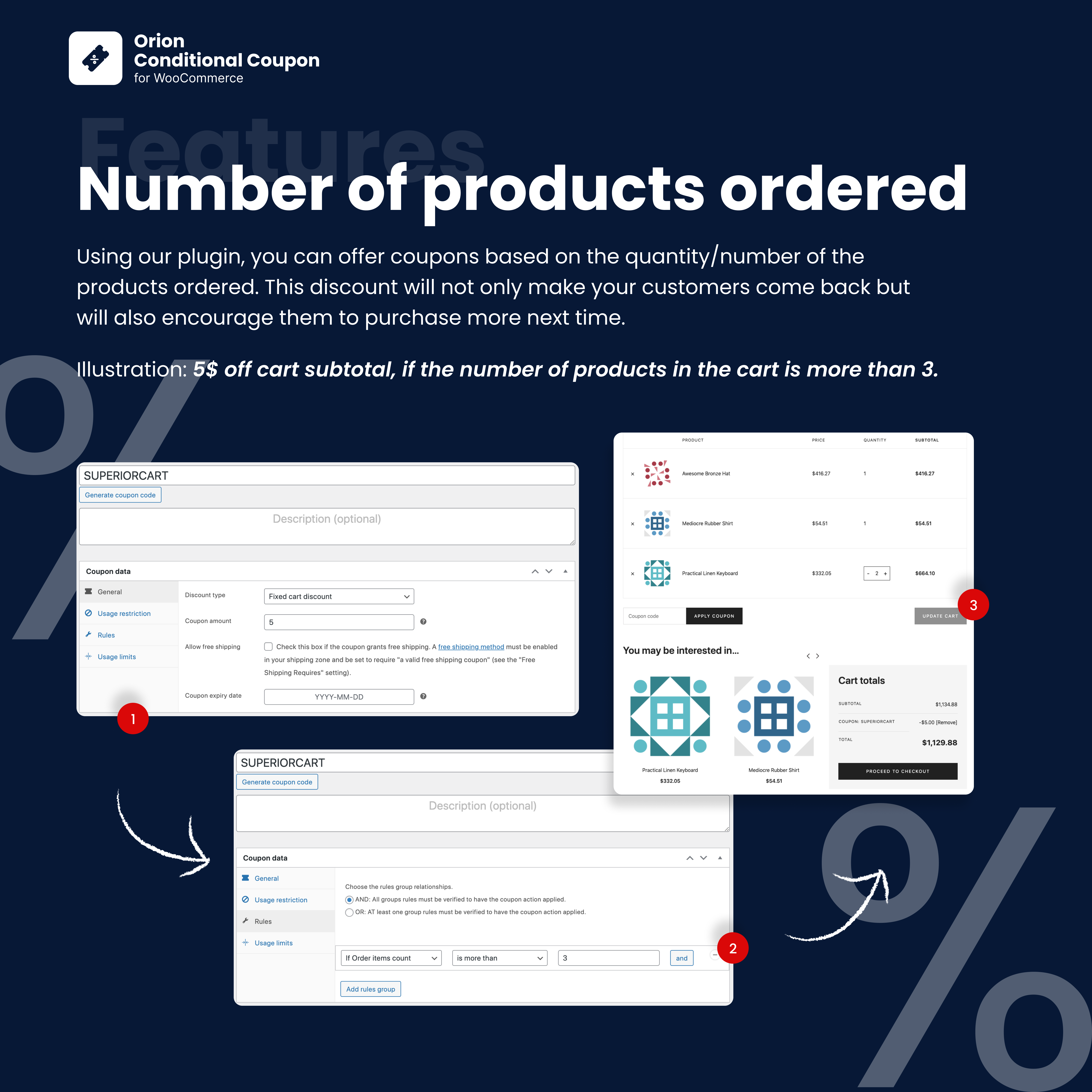 Conditional Coupons for WooCommerce by ORION - 6
