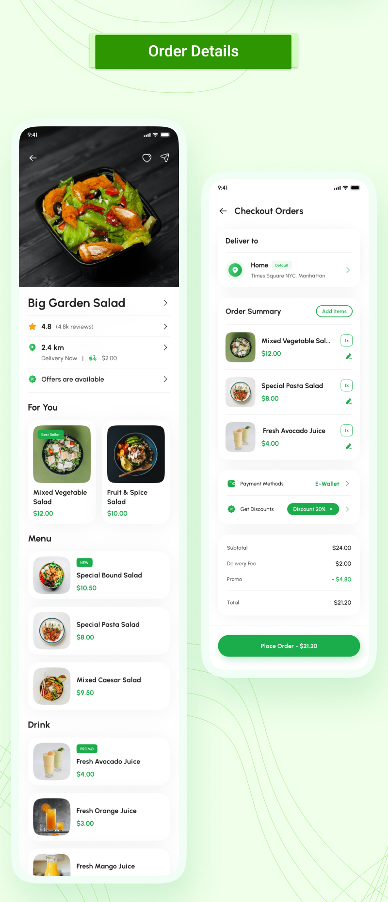 Foodx-Multi Vendor e-Commerce Food Delivery Service Flutter Full App with Admin Panel & Web - 5