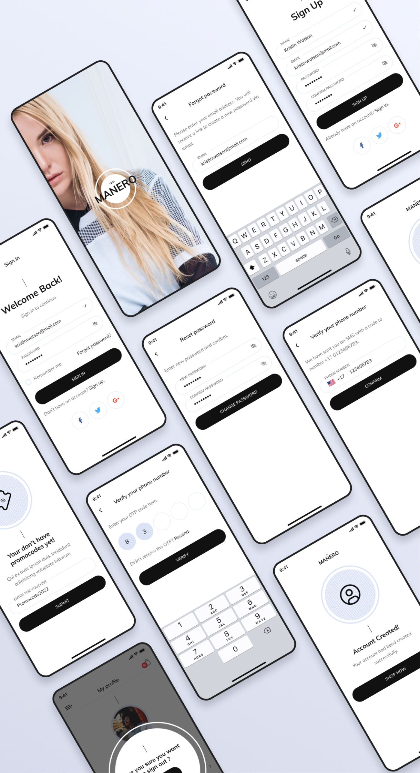 Manero - Fashion E-Commerce React Native App | CLI 0.70.6 | Laravel Orchid Admin Panel - 6